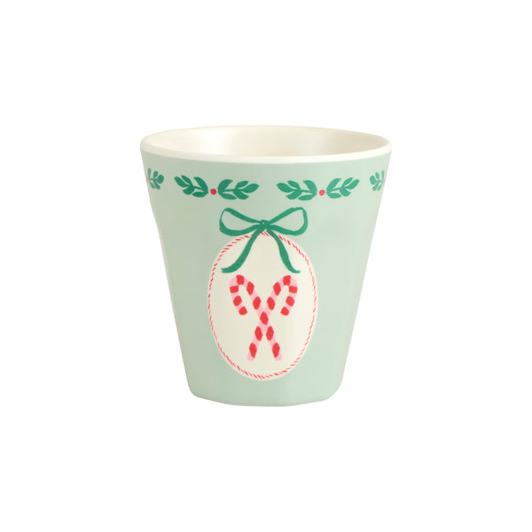 Our Christmas melamine cups feature jolly designs of traditional Christmas motifs with seasonal colours for a fun look. Image3
