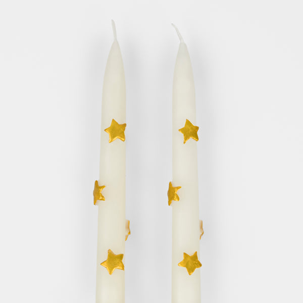 Our taper candles, with a bow design, are perfect as Christmas decorative candles. Image4