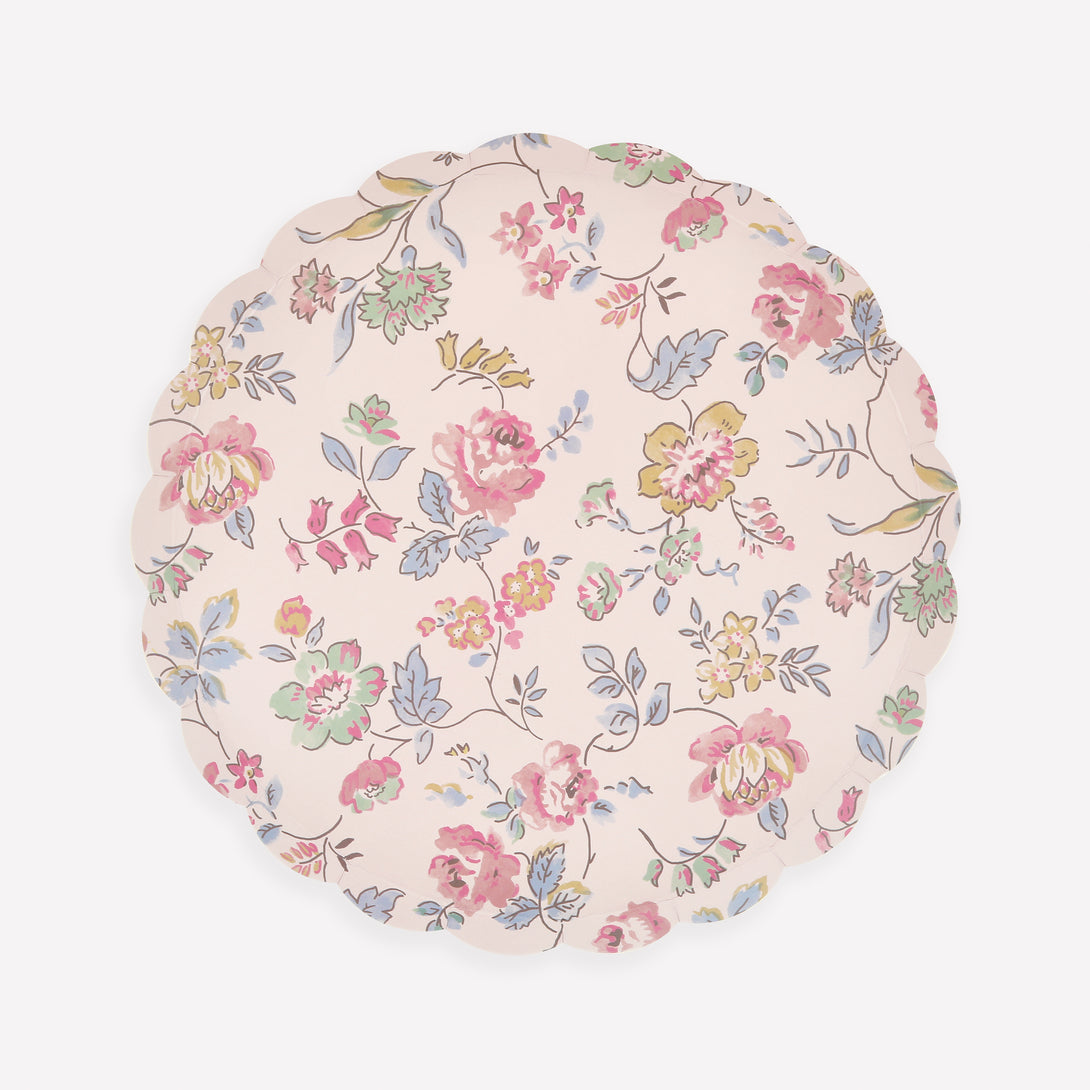 Pink Floral Side Plates – Meri Meri EU
