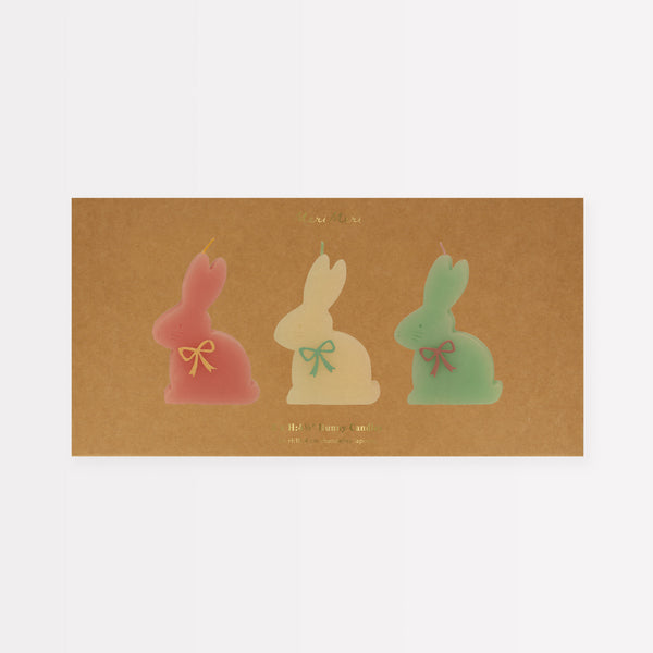 Our Easter candles, in the shape of bunnies with coloured bows and wicks, are perfect for Easter cakes or as Easter decorations. Image6