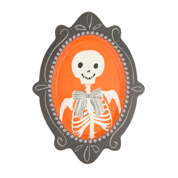 Halloween Portrait Reusable Plates Image5