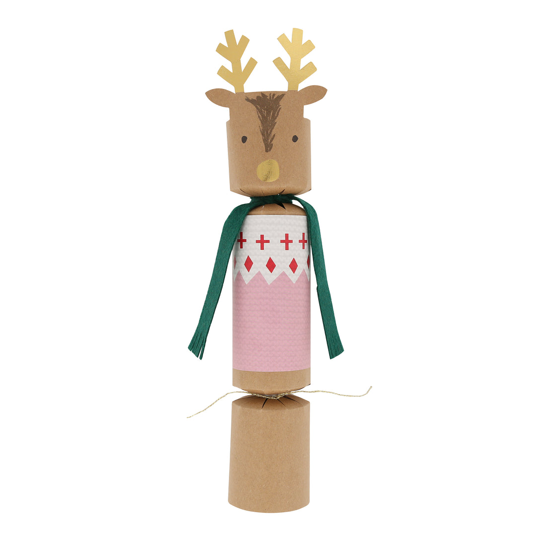 Our reindeer Christmas crackers, are so adorable and will look amazing on your festive party table.