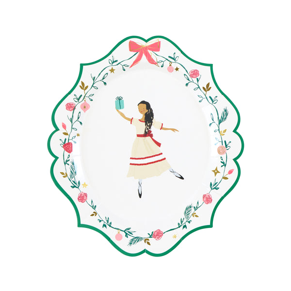 Our Christmas paper plates, made in a size plate size, feature 8 different characters from the iconic New York City Ballet's The Nutcracker. Image10
