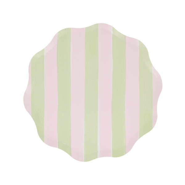 Our side plates, crafted in paper with thick pastel stripes, will look amazing at any spring party or as picnic plates. Image5