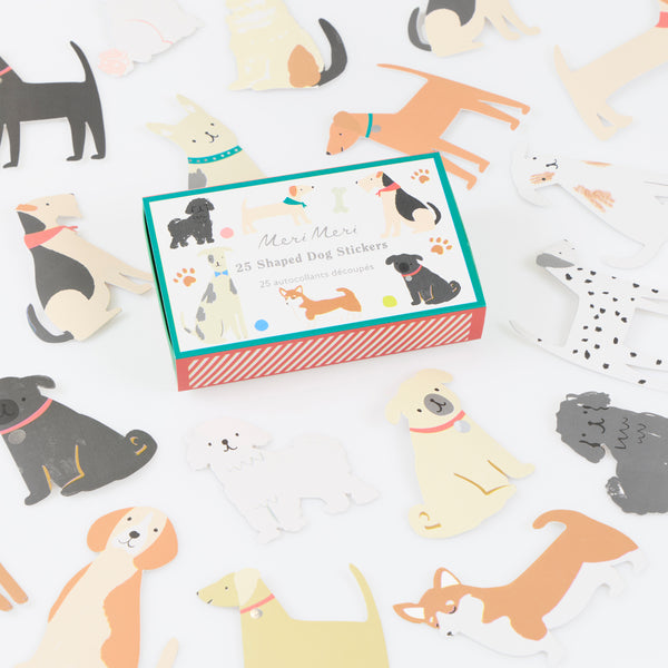 Our dog stickers are perfect for craft activities, to stick onto notebooks or cards, or as party bag gifts. For ages 3+. Image1