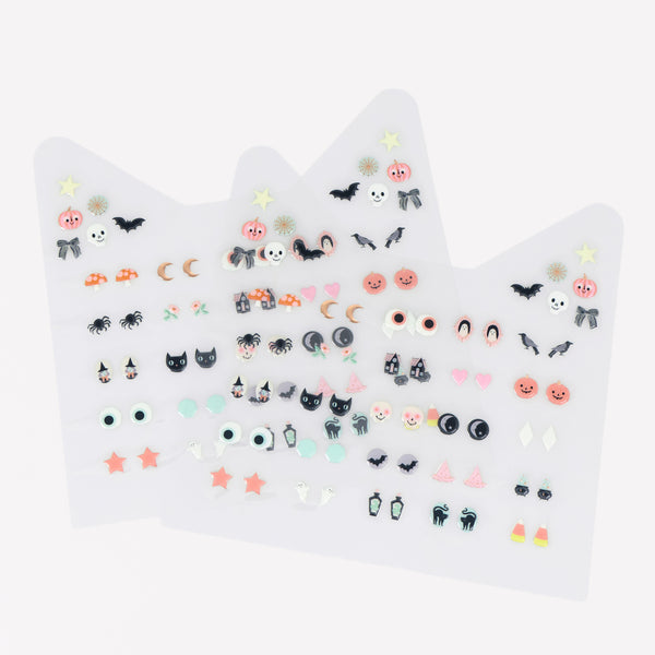 Our Halloween earrings, made to stick on, feature classic characters and  and style. Image3