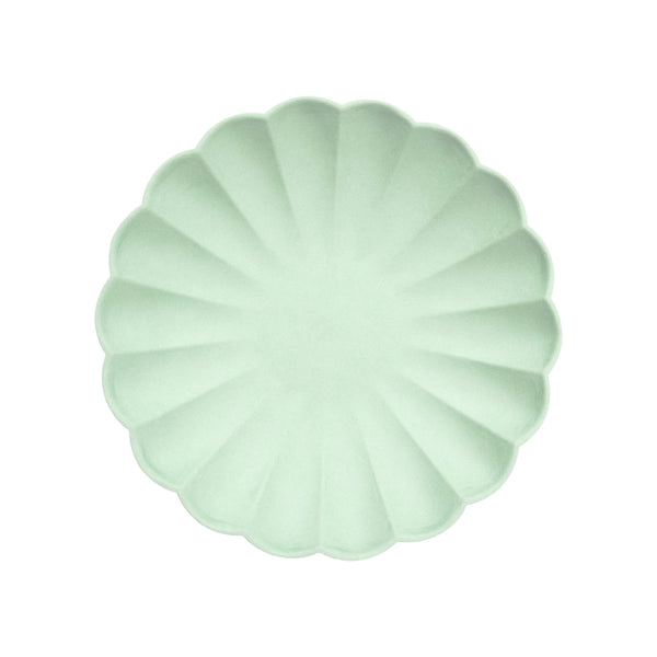 Small Mint Sorbet Compostable Plates Image1