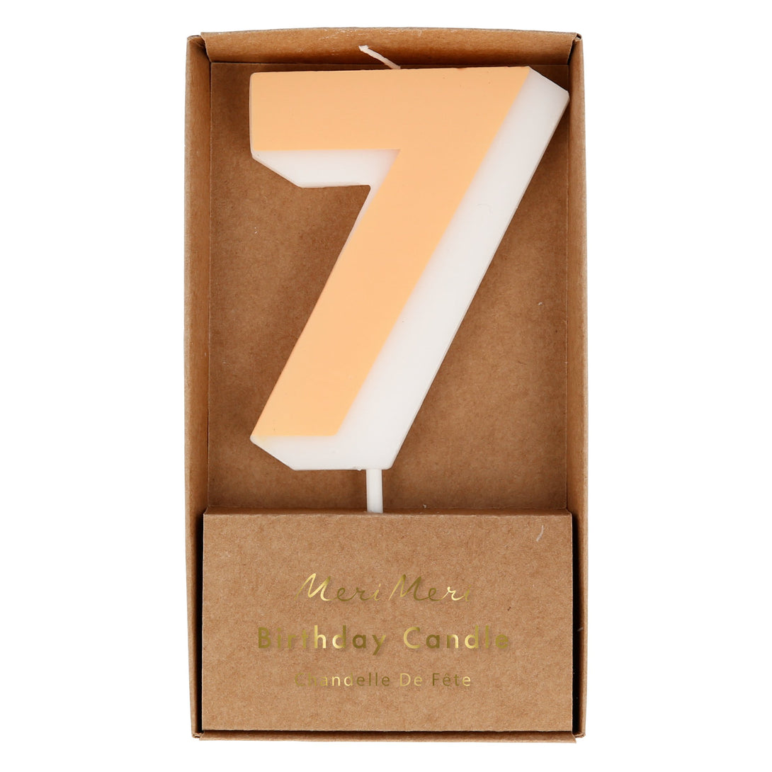 Number Candle 7