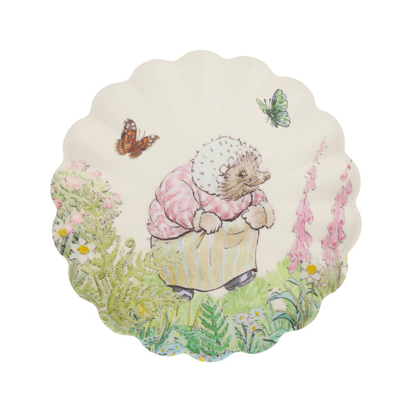 Our small melamine plates for kids feature Peter Rabbit and all his friends, perfect as picnic plates. Image1