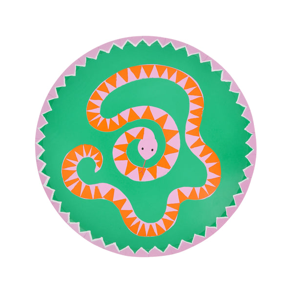 Our paper side plates feature vibrant jungle animals, perfect for jungle party theme. Image5