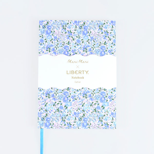 Our floral notebook features a Liberty print design cover, 152 lined pages and a blue velvet ribbon bookmark, a wonderful gift for a writer. Image1