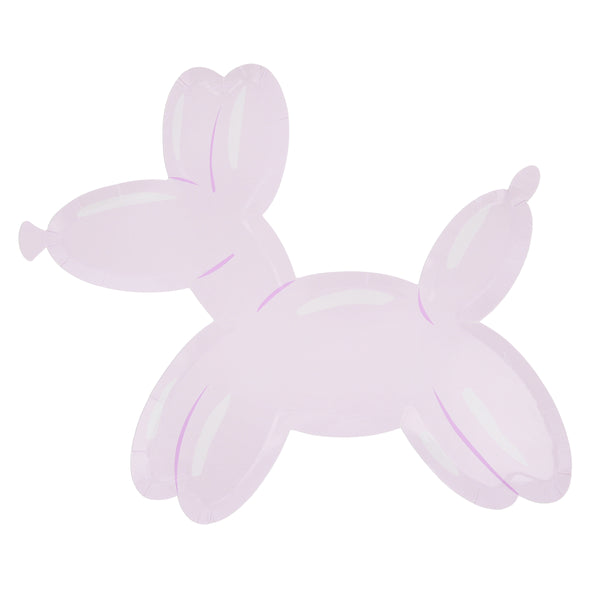 Our fun party plates are designed in the shape of balloon dogs, in four colours, to add a playful touch to your birthday party table. Image7