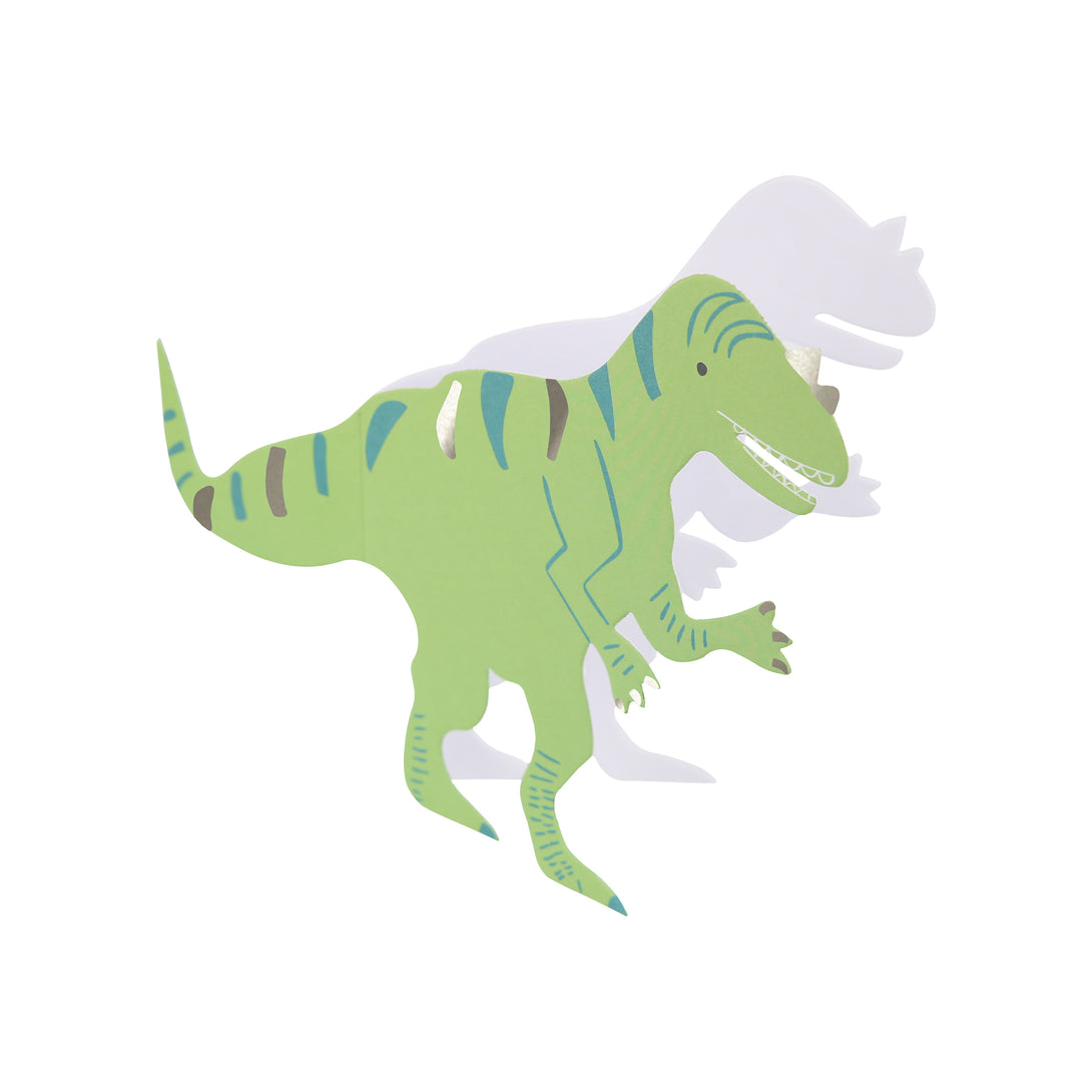 Our dinosaur cards team up with dinosaur erasers for a fun-filled Valentine's gift.