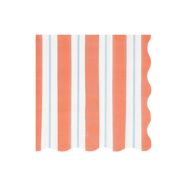 Our large paper napkins, with summery stripes, are ideal for picnics, beach parties and garden parties. Image5