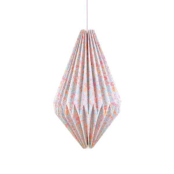 Our Liberty lantern decorations come in three shapes and sizes, each with a Liberty floral print design in blue, pink or green. Image4