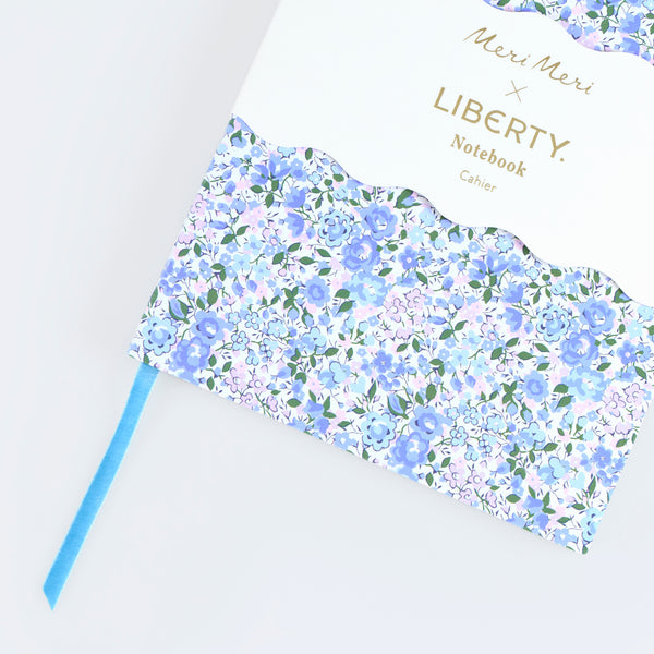 Our floral notebook features a Liberty print design cover, 152 lined pages and a blue velvet ribbon bookmark, a wonderful gift for a writer. Image3