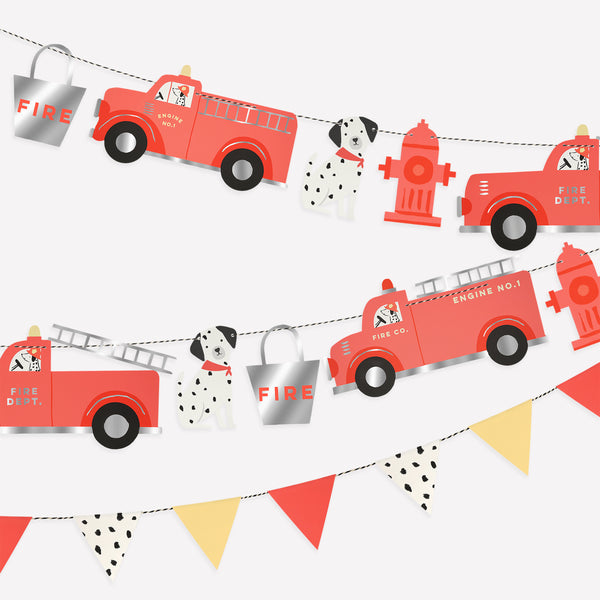 Fire Truck Party Set Image2