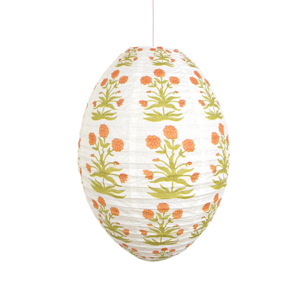 Our set of 3 hanging lanterns, with floral prints from Molly Mahon, are wonderful paper decorations for the home or parties. Image4