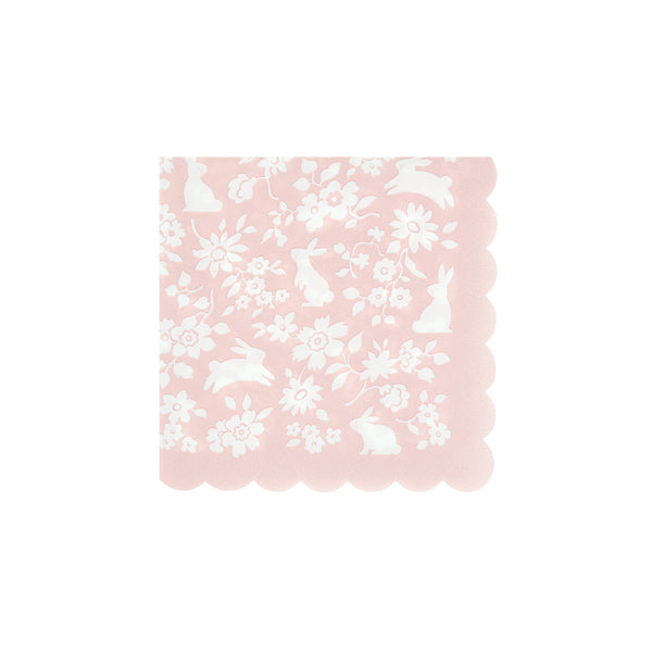 Our paper napkins, with a ditsy floral and bunny print, are perfect to add fun and style to your Easter tableware. Image6