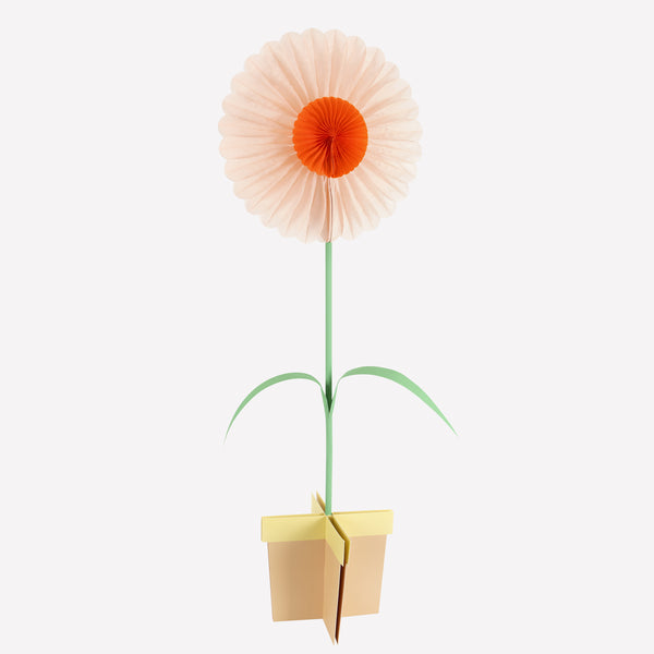 Our large stand up paper flower decorations are ideal for adding colour and charm to any party. Image5