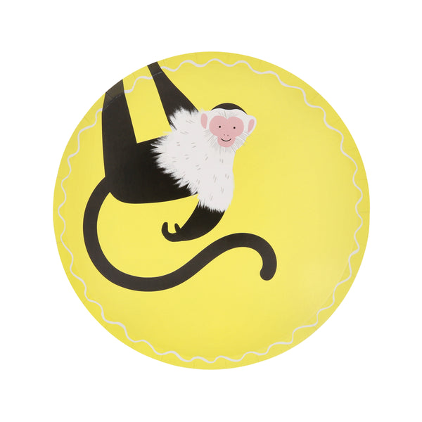 Our paper side plates feature vibrant jungle animals, perfect for jungle party theme. Image10