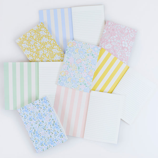 Our softcover notebooks, with Liberty floral print designs, are presented in a Liberty print designed box, a gorgeous gift for a writer. Image4