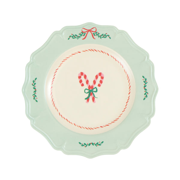 Our Christmas melamine plates, in a side plate size, feature jolly designs of traditional Christmas motifs with seasonal colours for a fun look. Image6