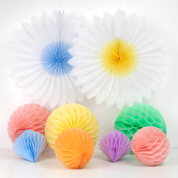 Pastel Honeycomb Decoration Kit Image3