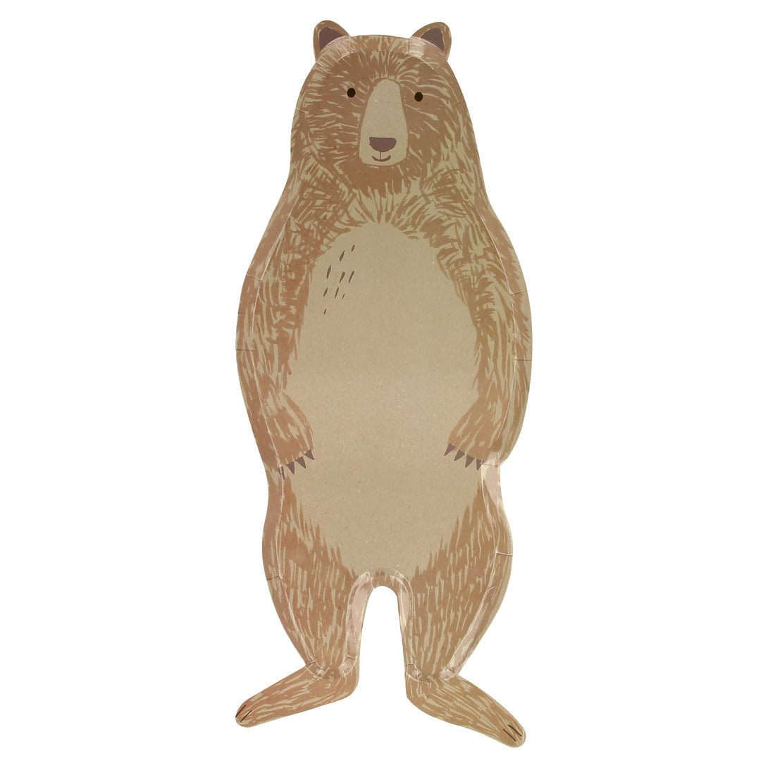 Brown Bear Large Plates