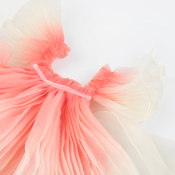 Our fairy costume includes a pink fairy dress and wings and a star wand. Image4