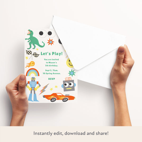 Toybox Download & Print Invitation Image3
