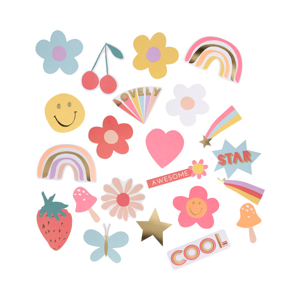 Our fun stickers are ideal as party bag gifts or for party activities, lots of colourful shapes ideal to stick in notebooks, posters or cards. Image3