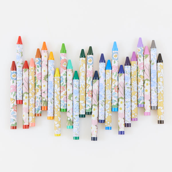 Kids will love our Liberty crayon box, with 24 wax crayons featuring Liberty designed protective sleeves, a creative gift for kids. Image5