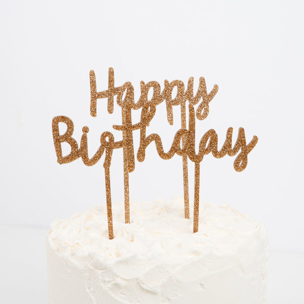 Happy Birthday Acrylic Toppers Image2