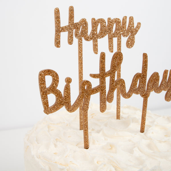 Happy Birthday Acrylic Toppers Image3