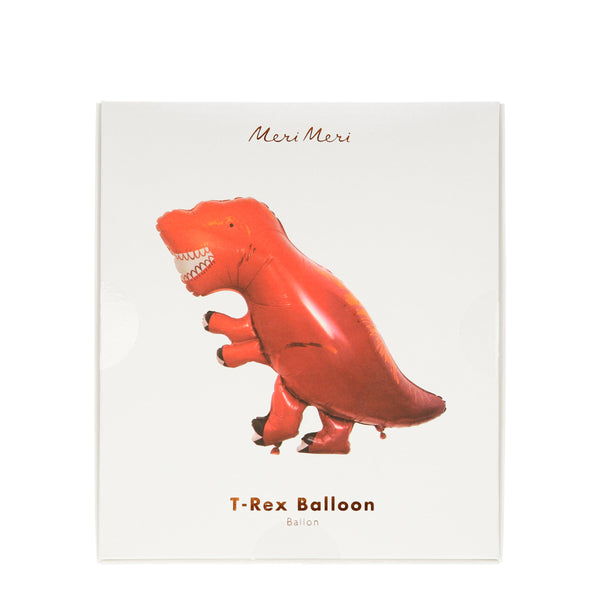Our T-Rex dinosaur balloon is a terrific dinosaur party decoration. Image3