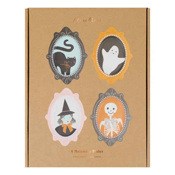 Halloween Portrait Reusable Plates Image8