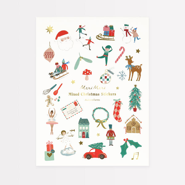 Our Christmas stickers feature all the favourite Christmas characters and are perfect as stocking fillers and festive party favours.