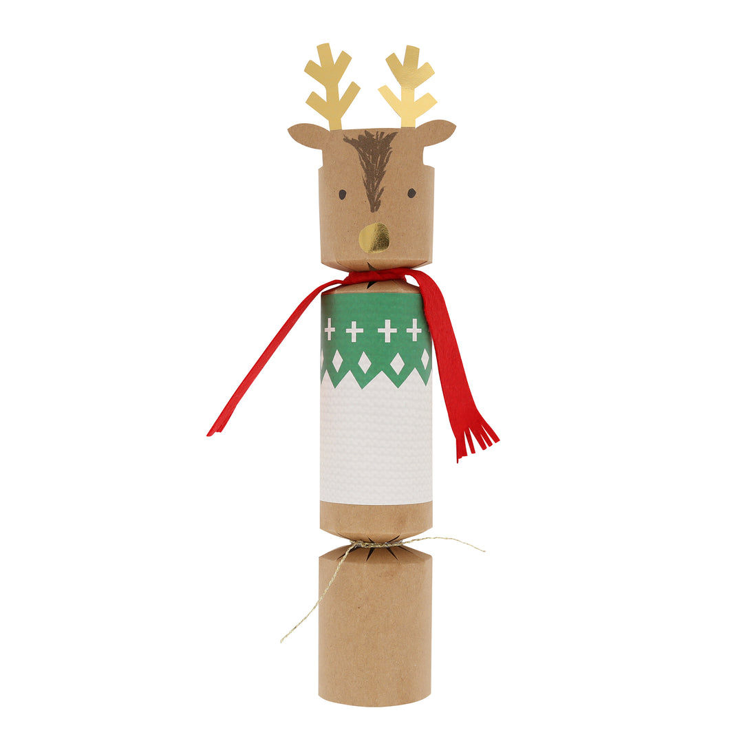 Our reindeer Christmas crackers, are so adorable and will look amazing on your festive party table.