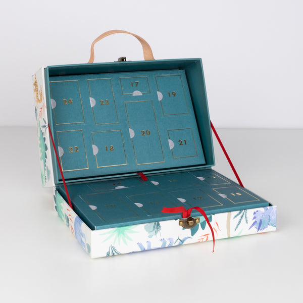 This is the perfect advent calendar for boys, featuring wooden dinosaur toys. Image5