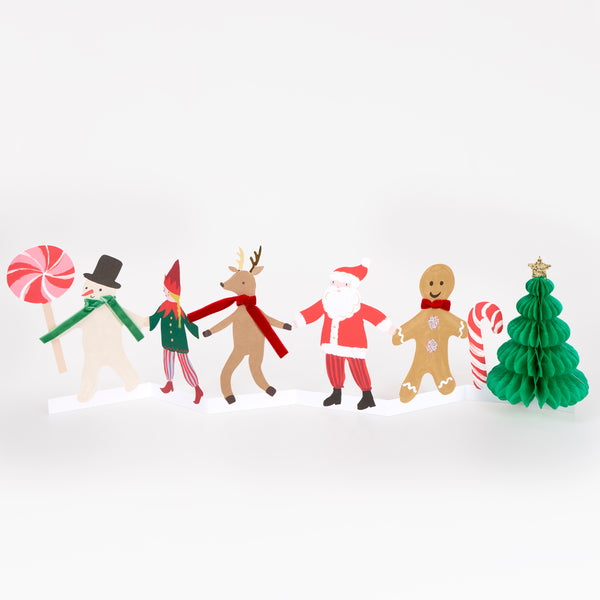 Jolly Christmas Concertina Card Image1