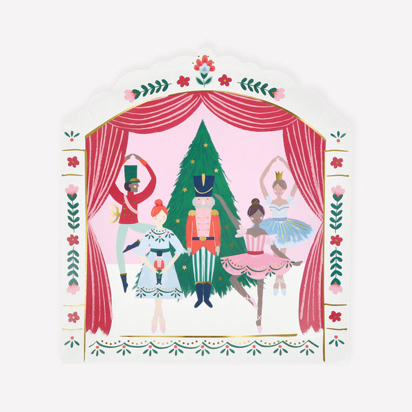 Nutcracker Ballet Stage Plates Image1