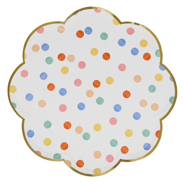 Our decorative plates include spotty plates, checked plates and striped plates in bright colours. Image6