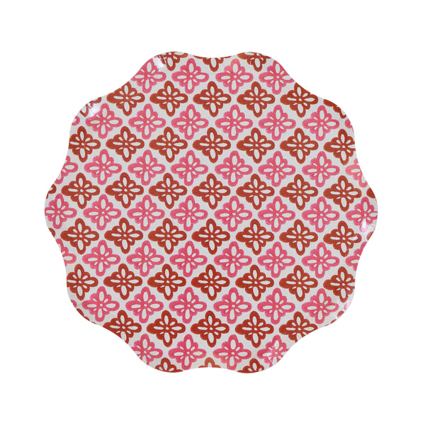 I nostri piatti laterali natalizi, realizzati in carta pesante, presentano disegni Molly Mahon stampati a blocchi in colori stagionali per un look elegante. Immagine8