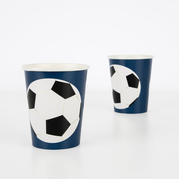 Fußballbecher (x 8)
