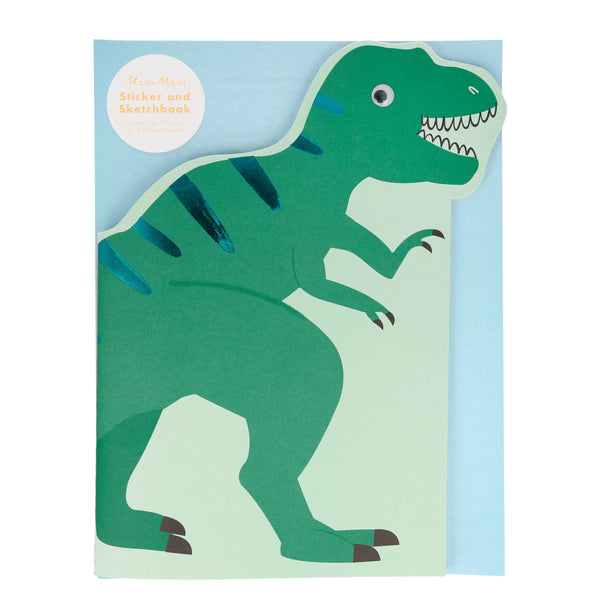 Creative kids who love dinosaurs will enjoy our sketch book filled with stickers, perfect to pop into dinosaur party bags. Image2