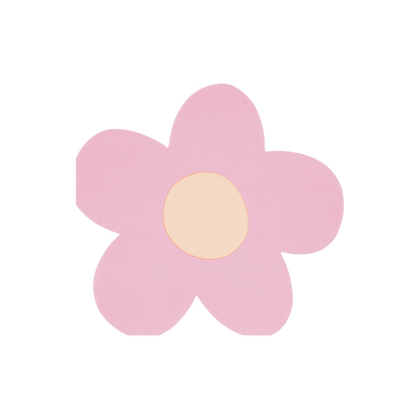 Our party napkins, in pastel colours and in a pretty daisy shape, will look amazing on your party table. Image8