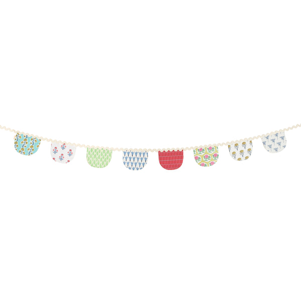 Our fabric garland is a reusable garland for party after party, or as a wall hanging for all year. Image6