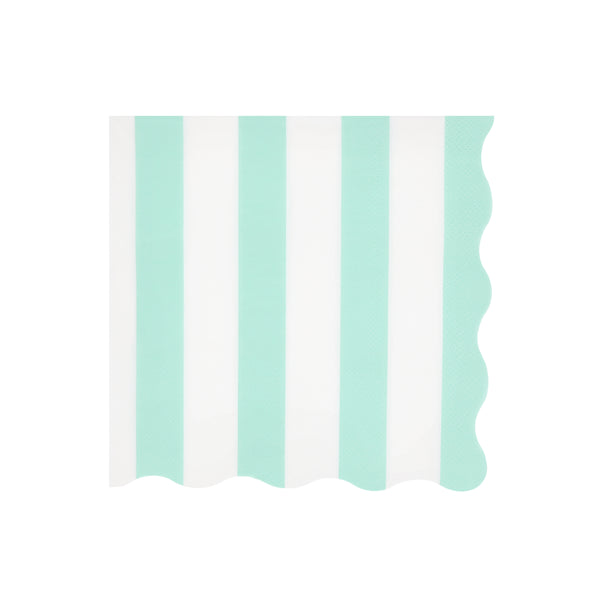 Our party napkins, made from 3-ply paper in a large size, features vibrant stripes in 6 colours, ideal for a pool party, beach party or picnic. Image5