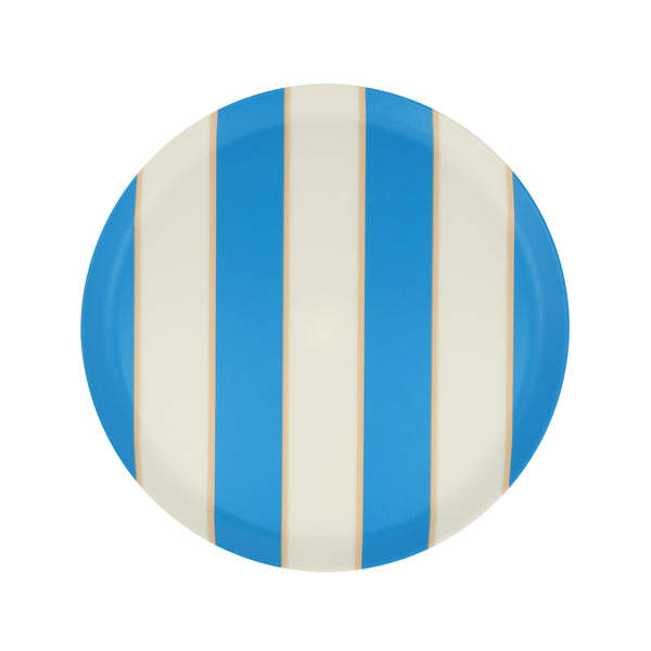 Our striped plates, made from recycled plastic, are fabulous reusable plates for all parties, including as cocktail plates. Image7